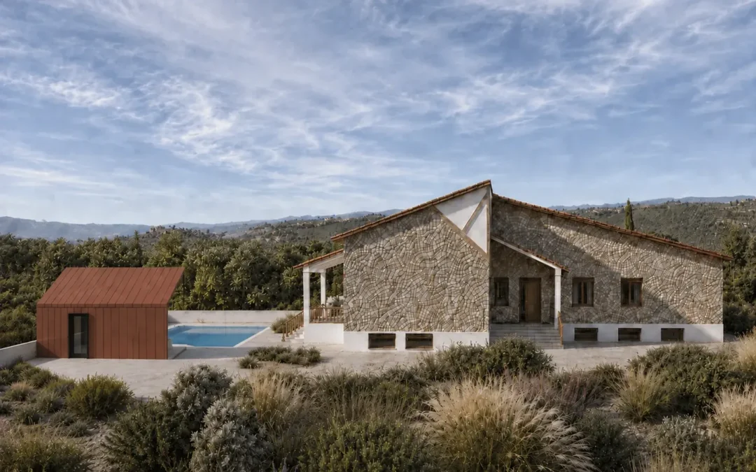 Casa rural El Cuartillejo, vivienda de piedra con piscina en Illana
